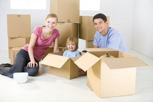 Man and van service in Romford assisting with a home move