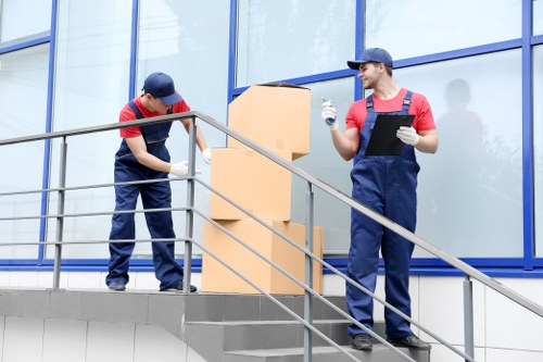 Customer booking a storage unit with Romford Storage