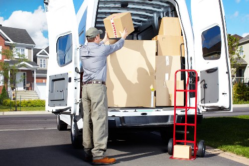 Romford man and van service delivering items for a business