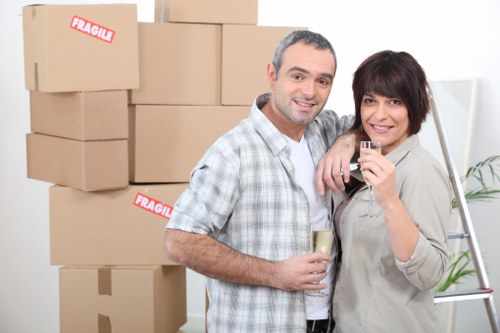 Secure self storage facility in Romford with access and safety features